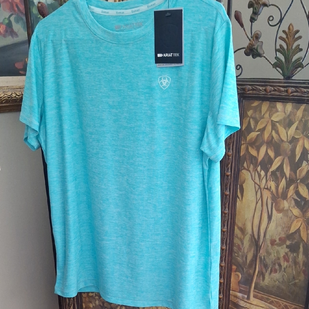 Ariat Tek Blue-Green T-Shirt